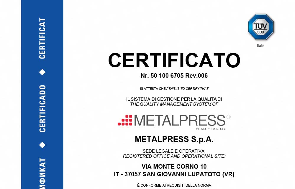 Metalpress-ISO-9001-rinnovo_news